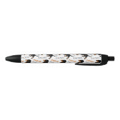 Dachshund Pattern Zwarte Inkt Pen (Bodem)