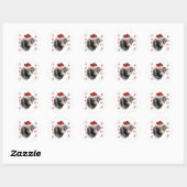 Dachshund Paws (gladde) Stickers (Vel)