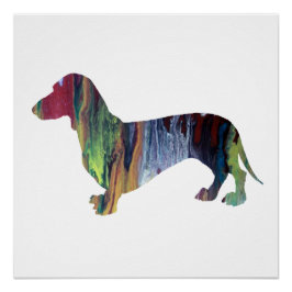 dachshund perfect poster