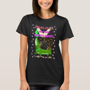 Dachshund Pet Funny Wiener Dog ik geloof in het SP T-shirt