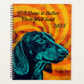 Dachshund Planner Calander (Devant)