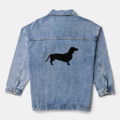 Dachshund Poil Court - Silhouette 1 (Verso)