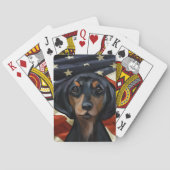 DACHSHUND POKERKAARTEN (Achterkant)