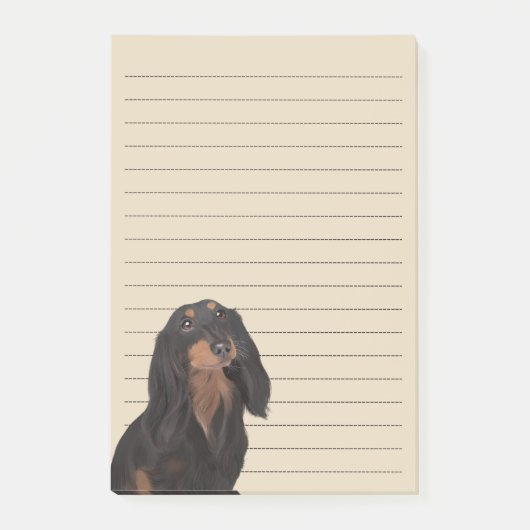Dachshund Post-it® Notes (Voorkant)