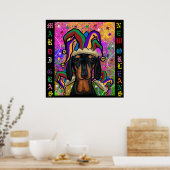 Dachshund Poster (Keuken)