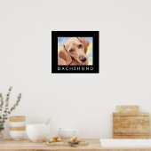 Dachshund Poster (Keuken)
