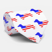 Dachshund-producten en -Design! Stropdas (Opgerold)