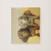 Dachshund Puppies Dog Puzzle Legpuzzel (Verticaal)