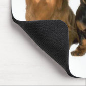 Dachshund Puppies Mousepad Muismat (Hoek)
