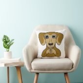 Dachshund Puppy Kussen (Stoel)