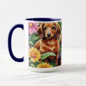 Dachshund Puppy Mug (Gauche)