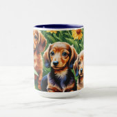 Dachshund Puppy Mug (Centre)