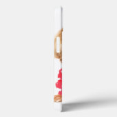 Dachshund Puppy Wearing Valentijns outfit Case-Mate iPhone Case (Achterkant / Rechts)