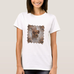 Dachshund Rescue Dameskast T-Shirt