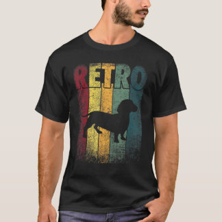 Dachshund Retro Style Dog Pet Best Top
