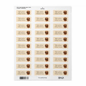 Dachshund Return Address Label (Full Sheet)