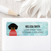 Dachshund Return Address Labels (Insitu)