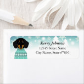 Dachshund Return Address Labels (Insitu)