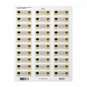 Dachshund Return Address Labels (Full Sheet)