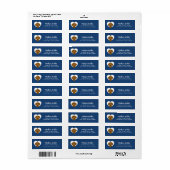 Dachshund Return Address Labels (Full Sheet)