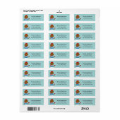 Dachshund Return Address Labels (Full Sheet)