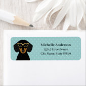 Dachshund Return Address Labels (Insitu)