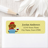 Dachshund Return Address Labels (Insitu)