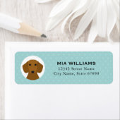 Dachshund Return Address Labels (Insitu)