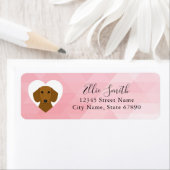 Dachshund Return Address Labels (Insitu)