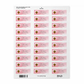 Dachshund Return Address Labels (Full Sheet)