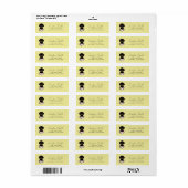 Dachshund Return Address Labels (Full Sheet)