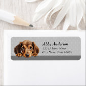 Dachshund Return Address Labels (Insitu)