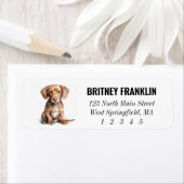 Dachshund Return Address Labels (Insitu)