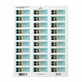 Dachshund Return Address Labels (Full Sheet)