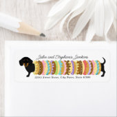 Dachshund Return Address Labels (Insitu)