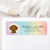 Dachshund Return Address Labels (Insitu)
