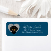 Dachshund Return Address Labels (Insitu)