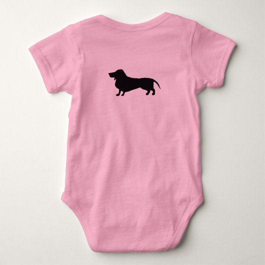 Dachshund Romper (Achterkant)