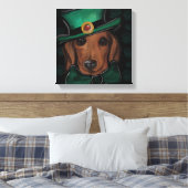 Dachshund rouge         Impression sur toile (Insitu(Chambre))