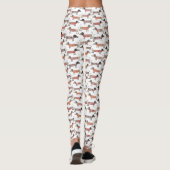 Dachshund Saucage Chien Leggings (Dos)