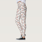 Dachshund Saucage Chien Leggings (Gauche)