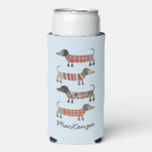 Dachshund Sause Dog - Aangepast (Seltzer Voorkant)