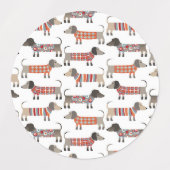 Dachshund Sause Dog Labels (Design 2)