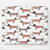 Dachshund Sause Dog Muismat (Voorkant)