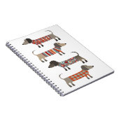 Dachshund Sause Dog Notitieboek (Rechterzijde)