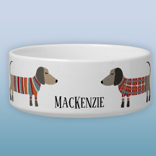 Dachshund Sause Dog Personalized Dog Voerbakje