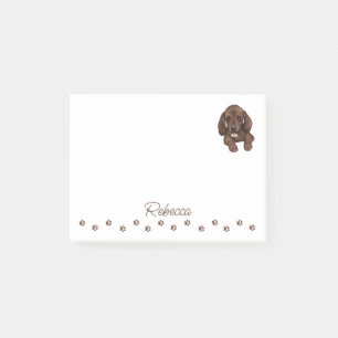 Dachshund Sause Dog Personalized Post-it Notes