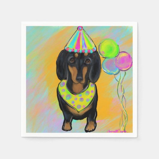 Dachshund Servet (Voorkant)