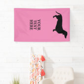 Dachshund Short Hair - Silhouette 1 Spandoek (Insitu)
