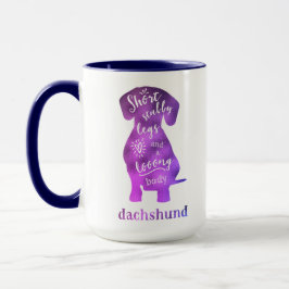 Dachshund - Short Stubby Legs en een Long Body Mok